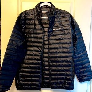 Classic Columbia turbo down puffer jacket (L)